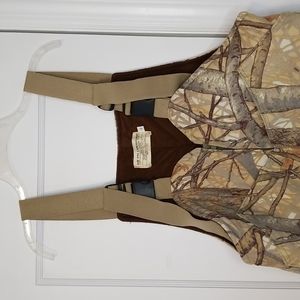 Day One Camouflage Fleece Lined Hunting Bib Overalls XL